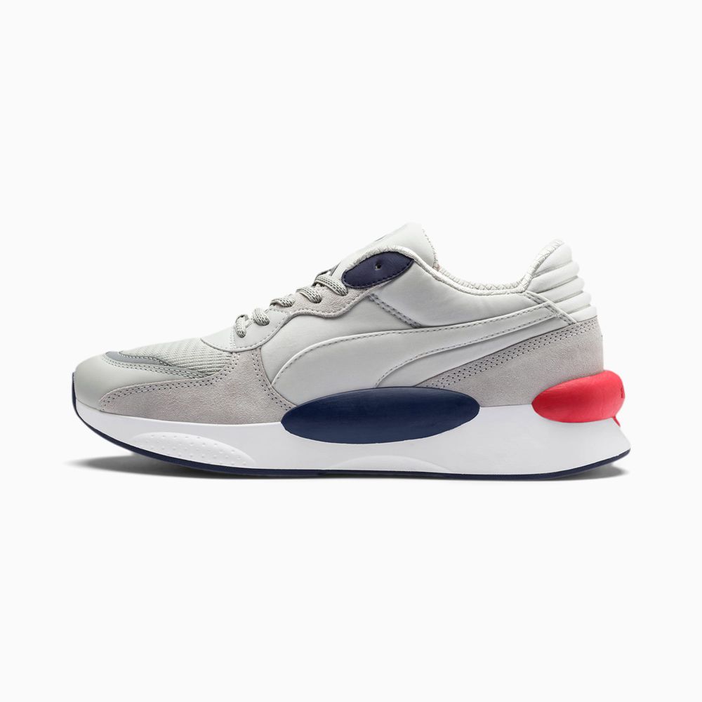 Puma RS 9.8 Gravity Férfi Sportcipő - Szürke Lila/Sötétkék ( Hungary - IWAYP1054 )